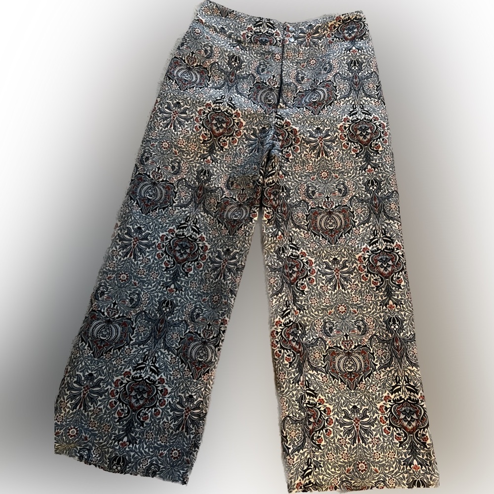 Urban outfitters blue paisley print pants